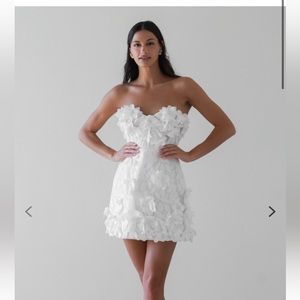 By Watters Cosmo Dress- Ivory size 2